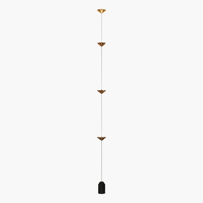 Soreluna Contemporary Crystal Floor Lamp