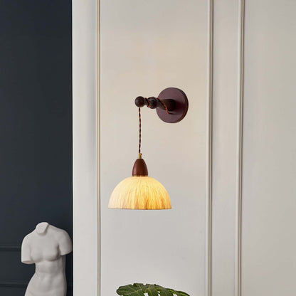 Soren Luxury Wood Wall Lamp