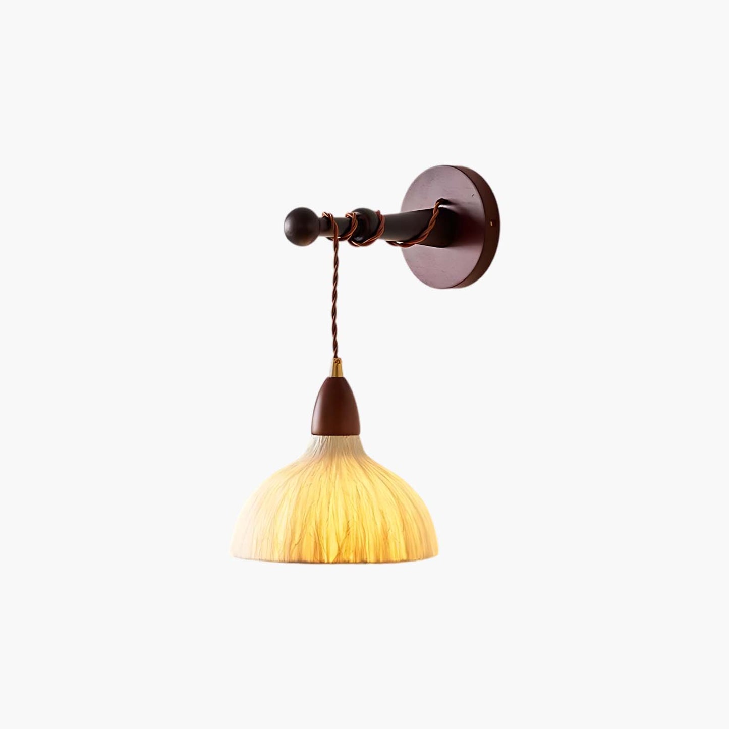 Soren Luxury Wood Wall Lamp