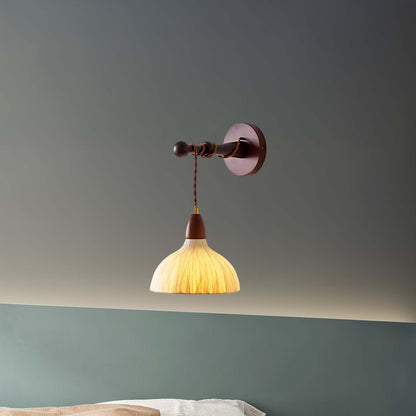 Soren Luxury Wood Wall Lamp