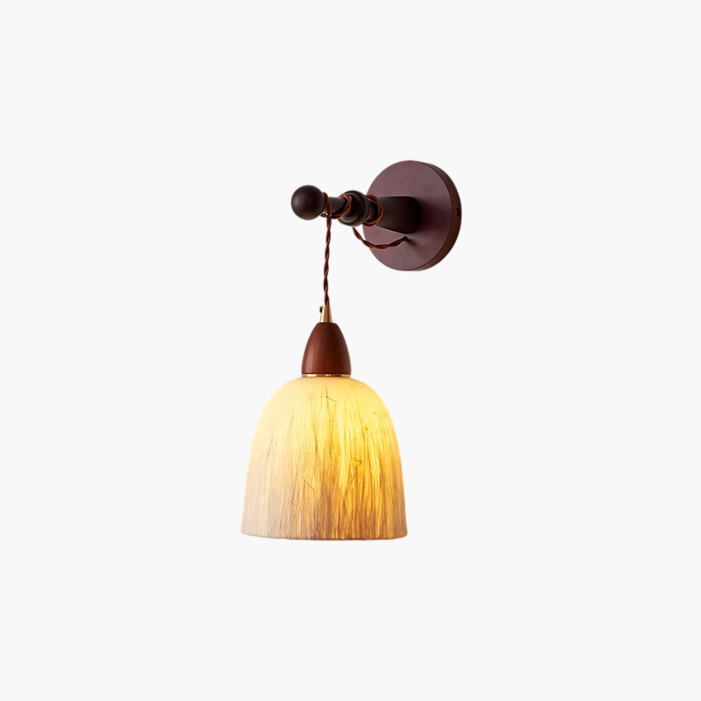 Soren Luxury Wood Wall Lamp