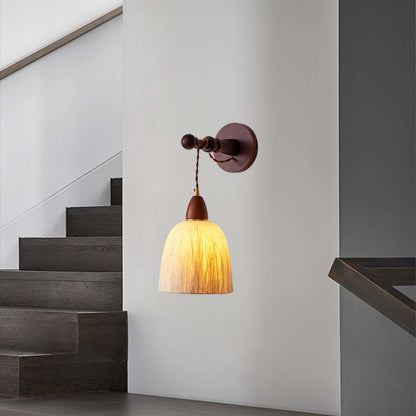 Soren Luxury Wood Wall Lamp