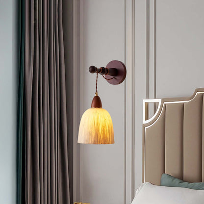 Soren Luxury Wood Wall Lamp