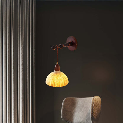 Soren Luxury Wood Wall Lamp