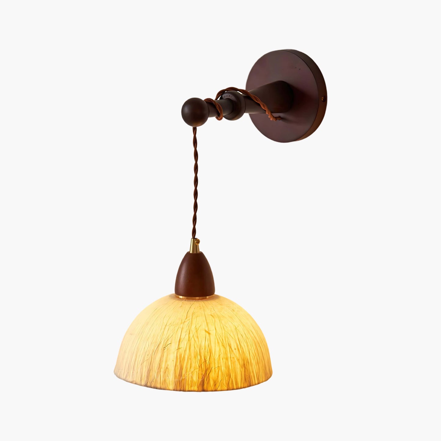 Soren Luxury Wood Wall Lamp