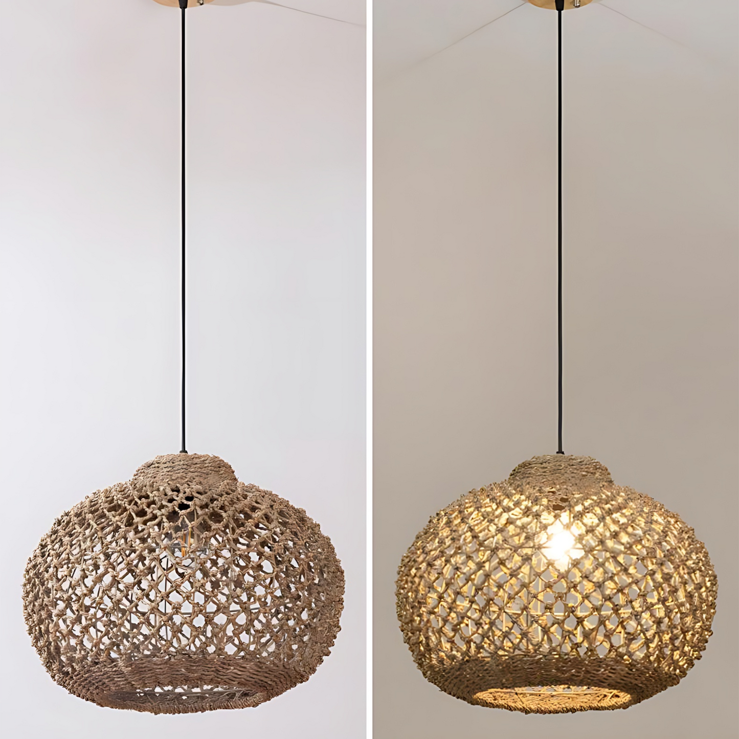 Southeast Rattan Feast Pendant Lamp