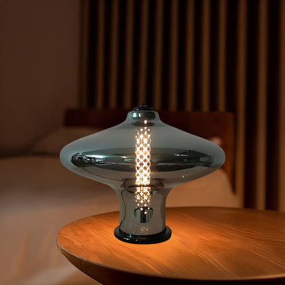 Space Age Contemporary Crystal Table Lamp