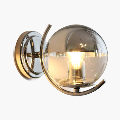 Space Ball Modern Crystal Wall Lamp