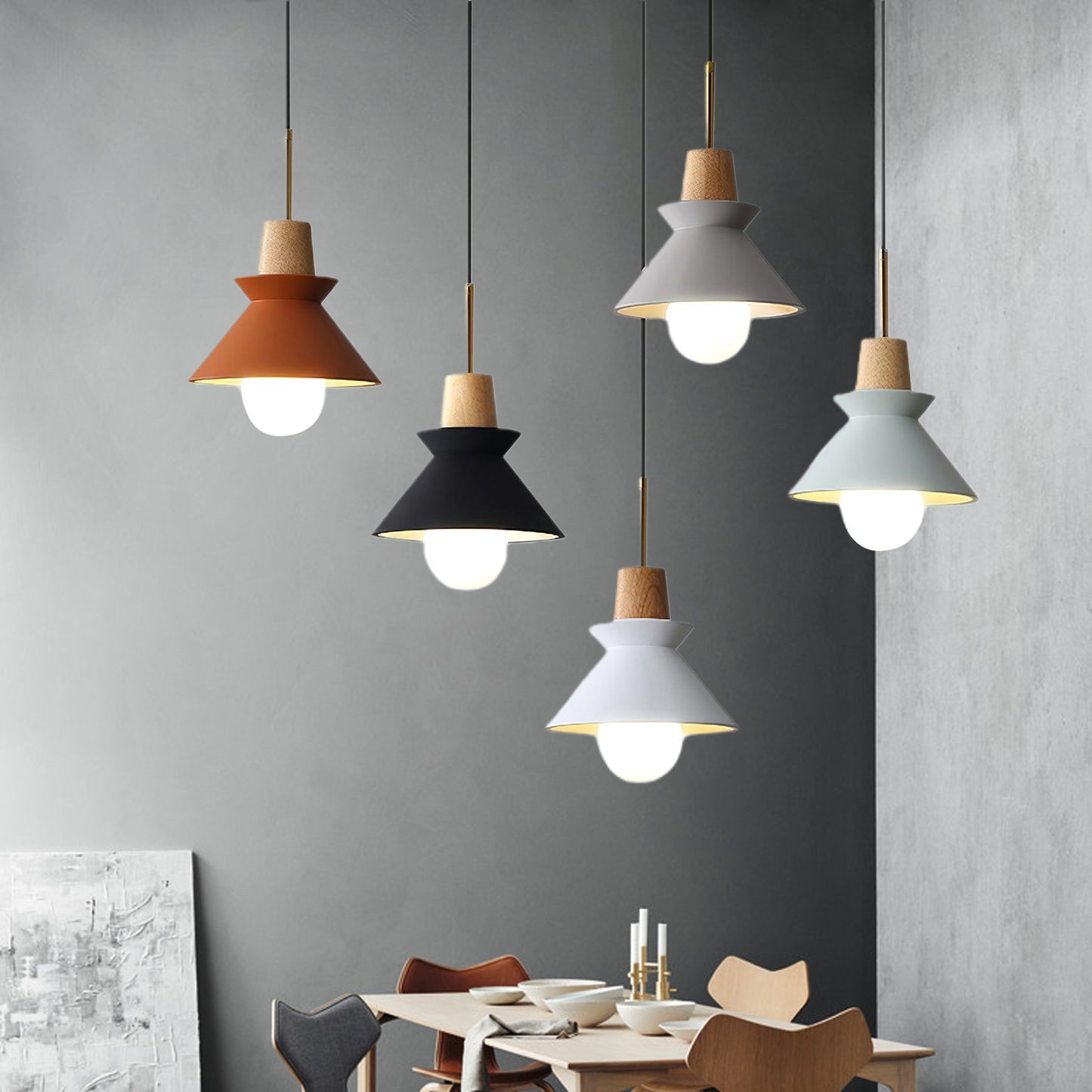 Space Eclectic Metal Pendant Lamp