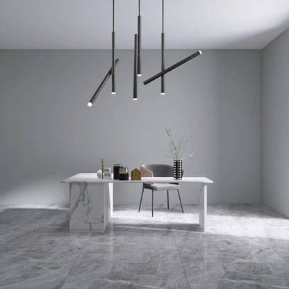 Spinner Linear Modern Metal Pendant Lamp