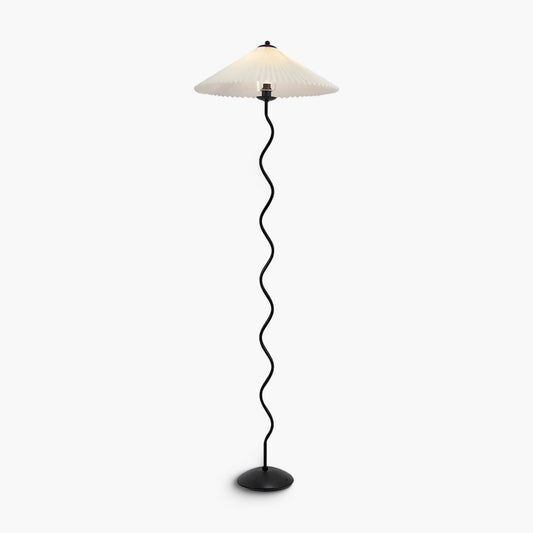 Squiggle Traditional Metal Floor Lamp