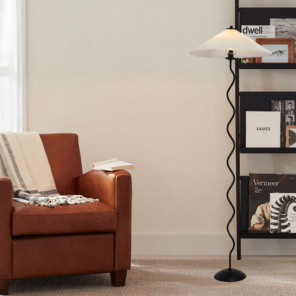 Squiggle Traditional Metal Floor Lamp