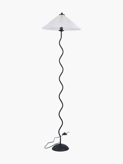 Squiggle Traditional Metal Floor Lamp