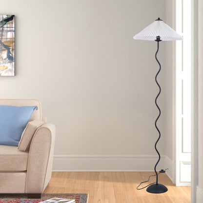 Squiggle Traditional Metal Floor Lamp