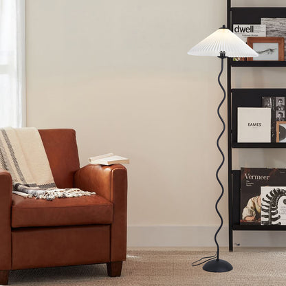 Squiggle Traditional Metal Floor Lamp