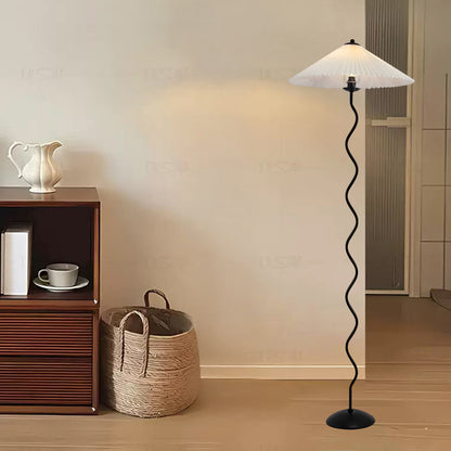 Squiggle Traditional Metal Floor Lamp