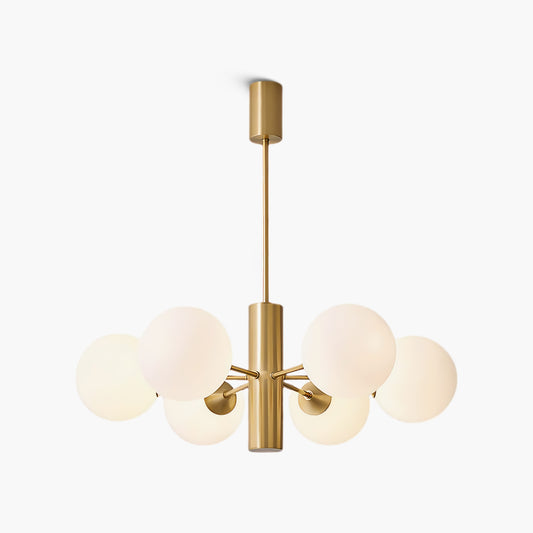 Stella Brass Modern Crystal Chandelier