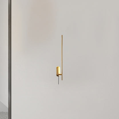 Stick Shaped Plug In Sconce