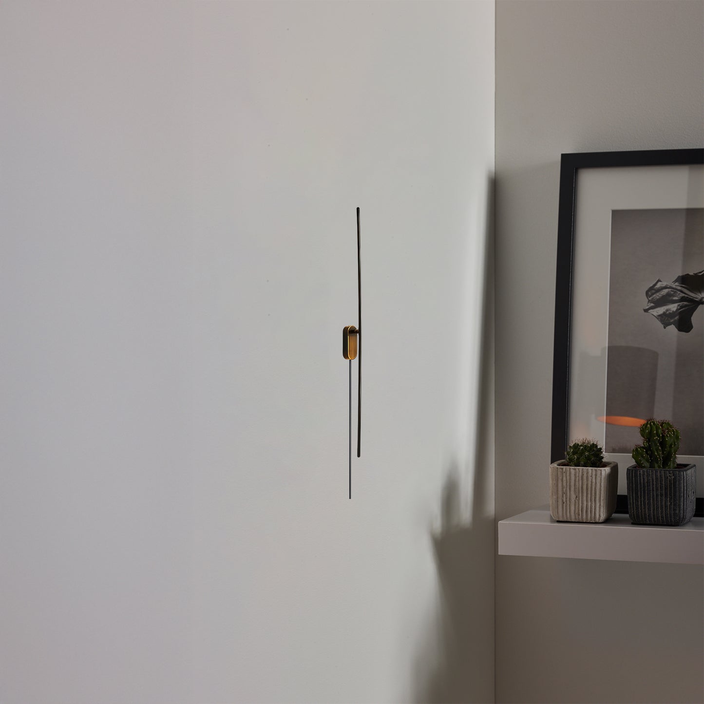 Stick Shaped Plug In Sconce