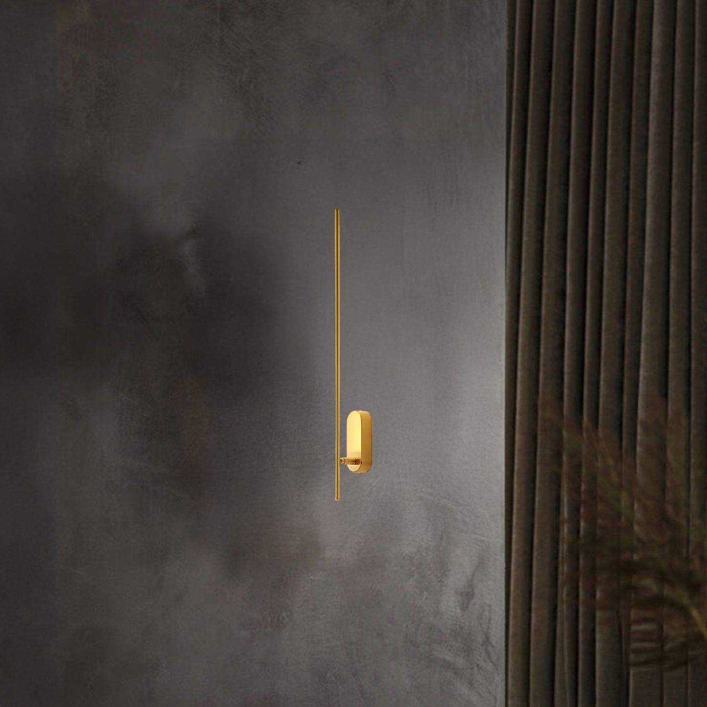 Stick Shaped Plug In Sconce