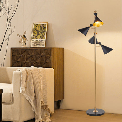 Stilnovo Adjustable Eclectic Metal Floor Lamp