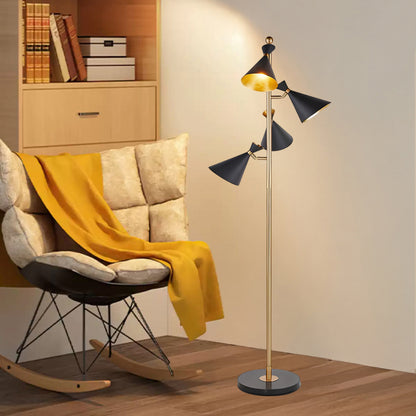 Stilnovo Adjustable Eclectic Metal Floor Lamp