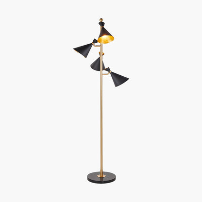 Stilnovo Adjustable Eclectic Metal Floor Lamp