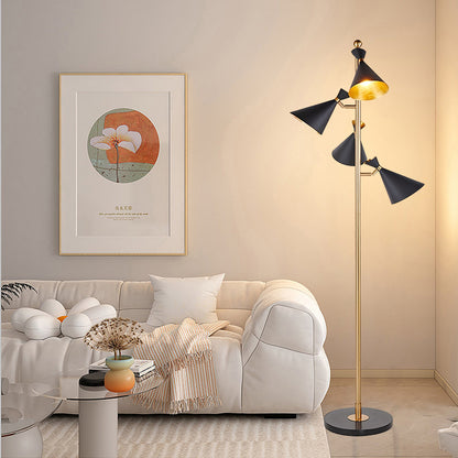 Stilnovo Adjustable Eclectic Metal Floor Lamp