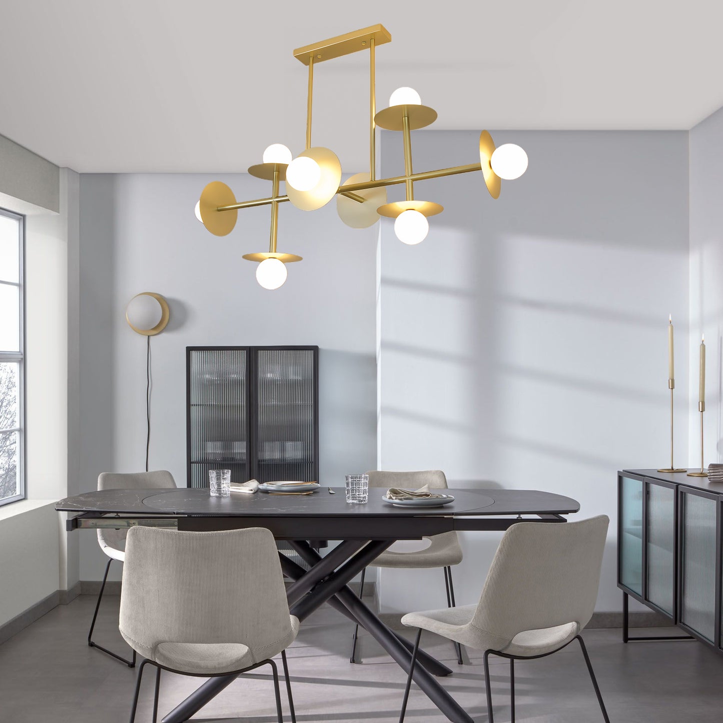 Strada Modern Crystal Chandelier