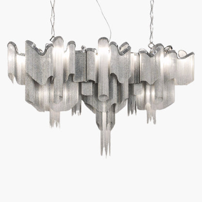 Stream Chain Eclectic Metal Chandelier