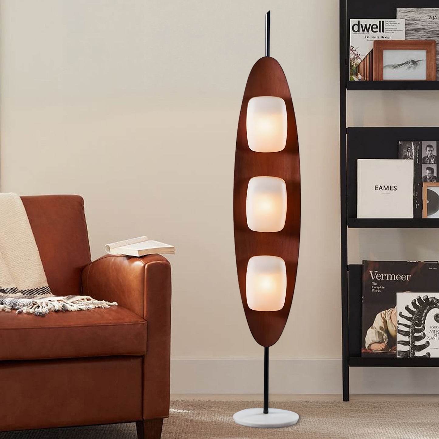 Surfboard Modern Crystal Floor Lamp