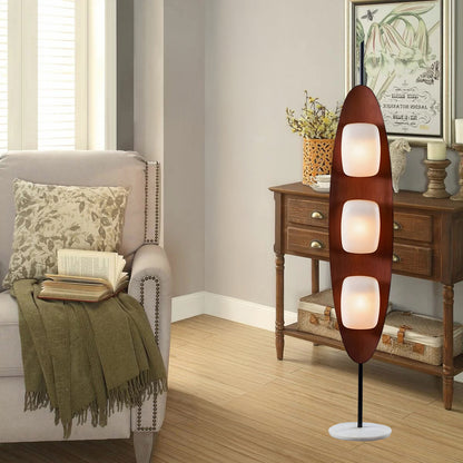 Surfboard Modern Crystal Floor Lamp