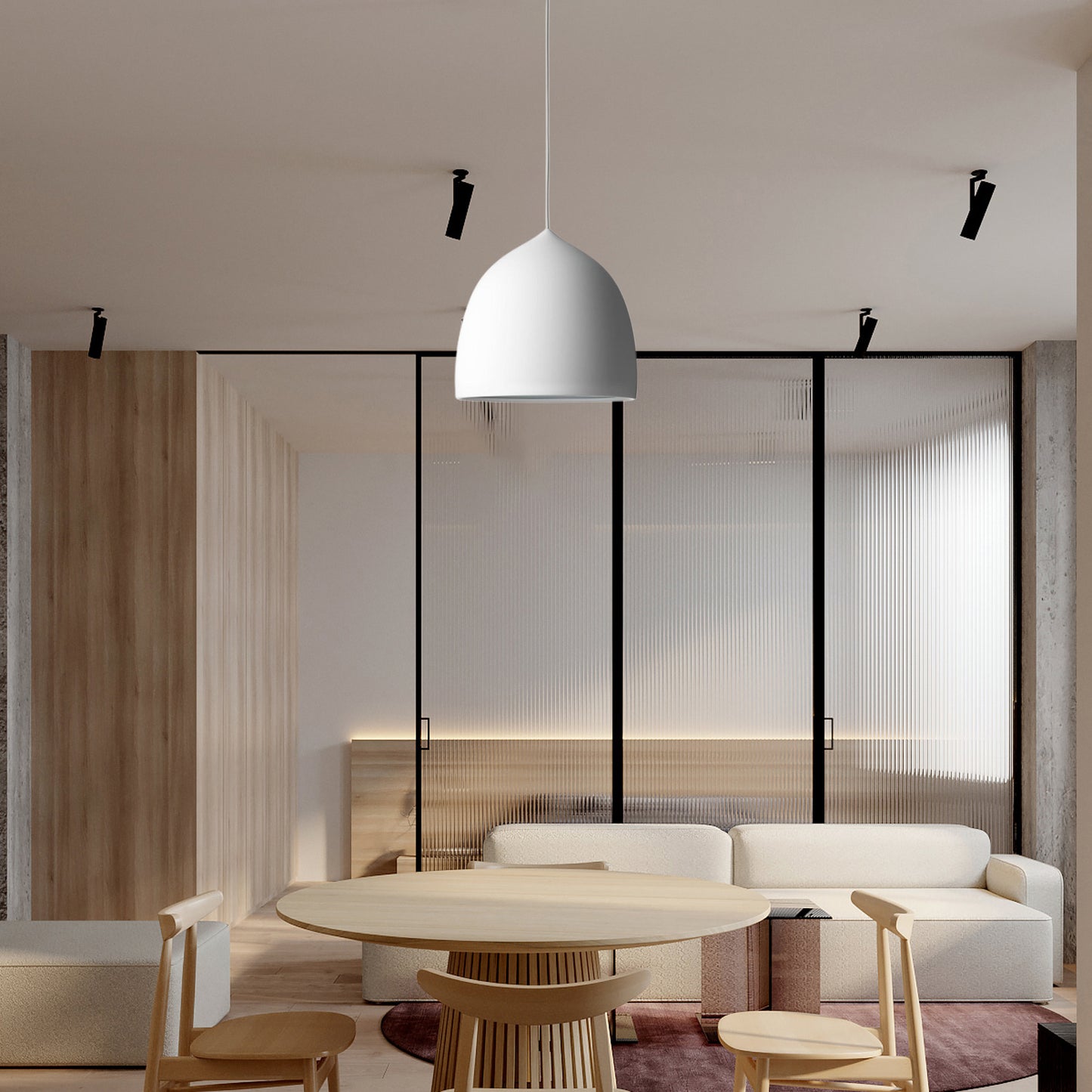 Suspence Minimalist Metal Pendant Light