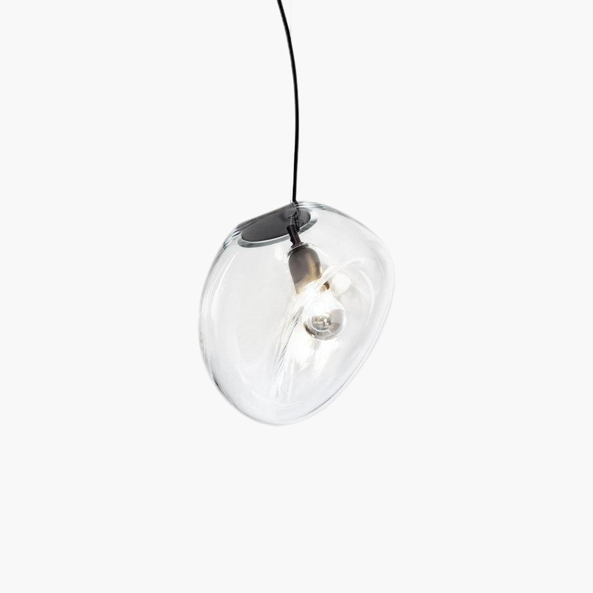 Suspended Water Drop Minimalist Crystal Pendant Lamp