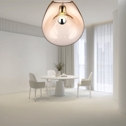 Suspended Water Drop Minimalist Crystal Pendant Lamp