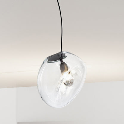 Suspended Water Drop Minimalist Crystal Pendant Lamp