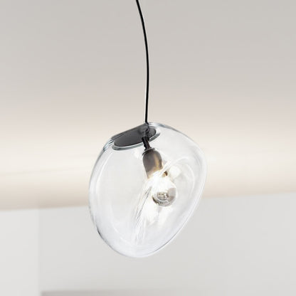 Suspended Water Drop Minimalist Crystal Pendant Lamp