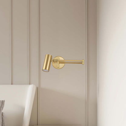 Swing Arm Modern Metal Wall Sconce