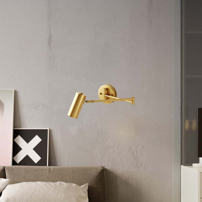 Swing Arm Modern Metal Wall Sconce