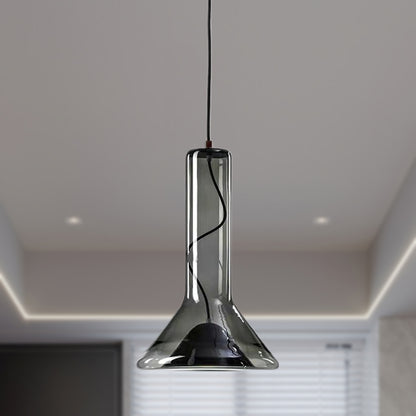 Swirl Modern Crystal Pendant Light