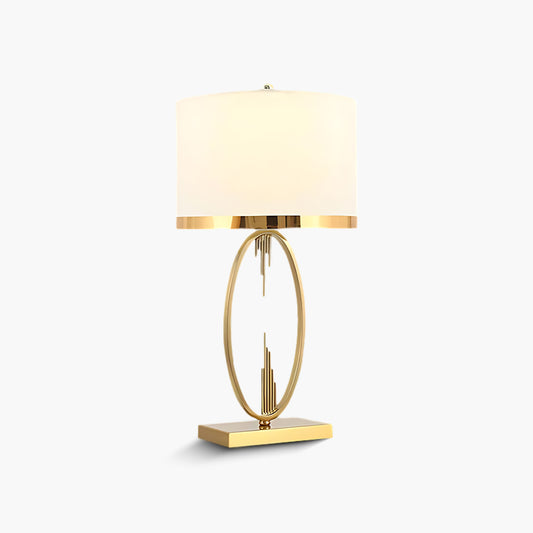 Table Eclectic Metal Lamp