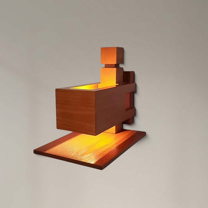 Taliesin Modern Wood Wall Lamp