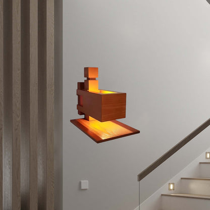 Taliesin Modern Wood Wall Lamp