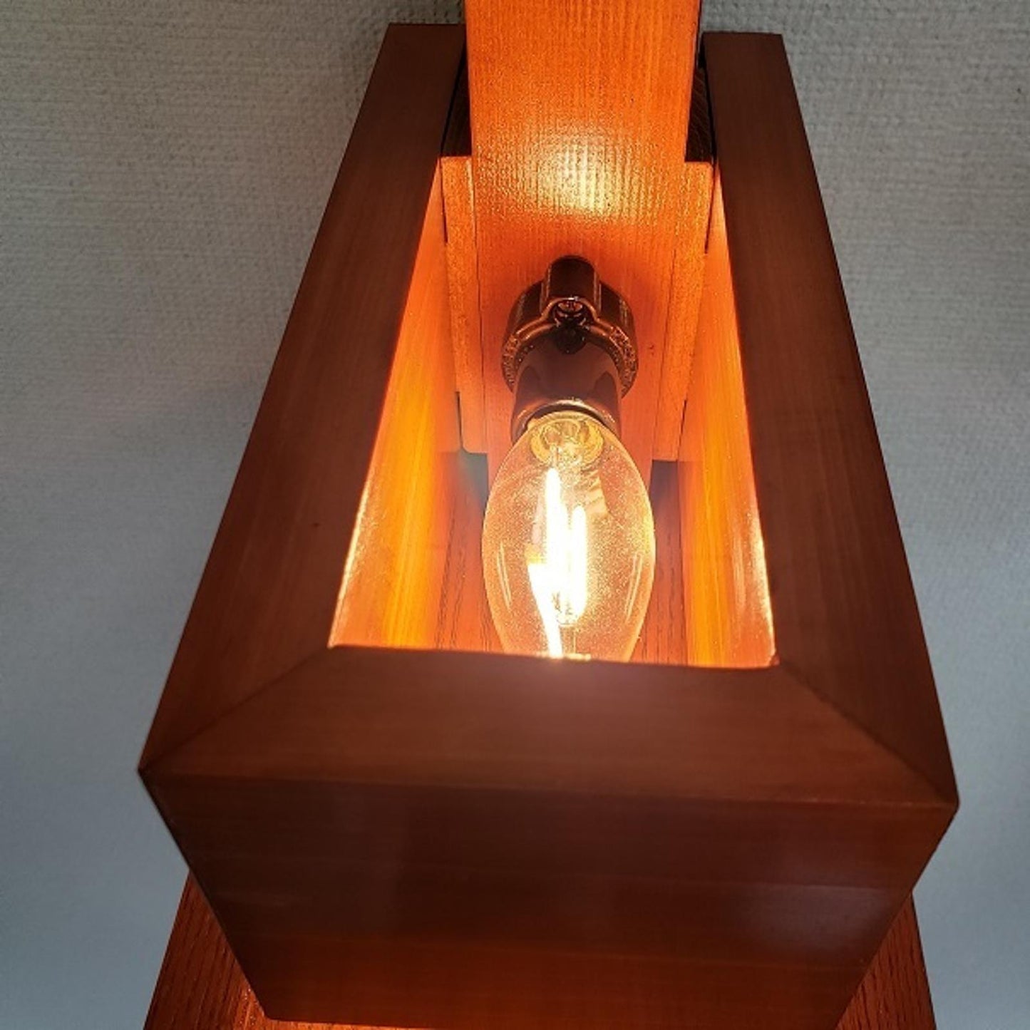 Taliesin Modern Wood Wall Lamp