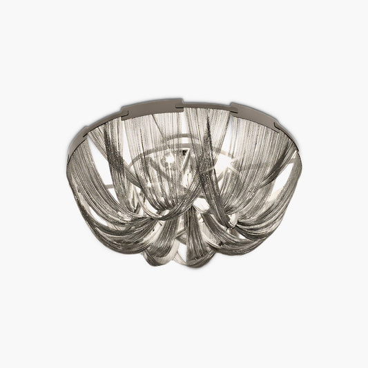 Tassel Aluminum Chain Modern Metal Ceiling Light