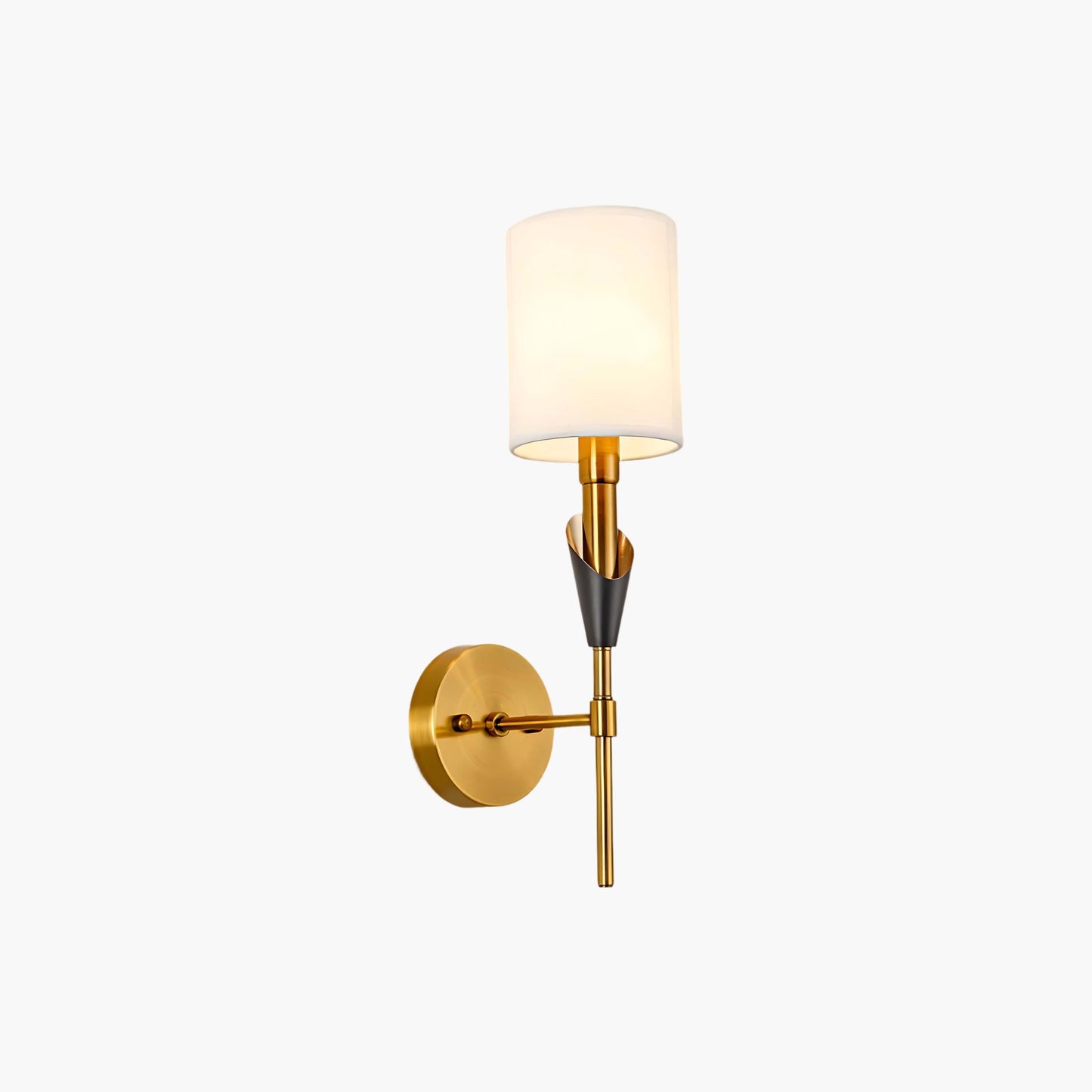 Tate Eclectic Metal Wall Lamp