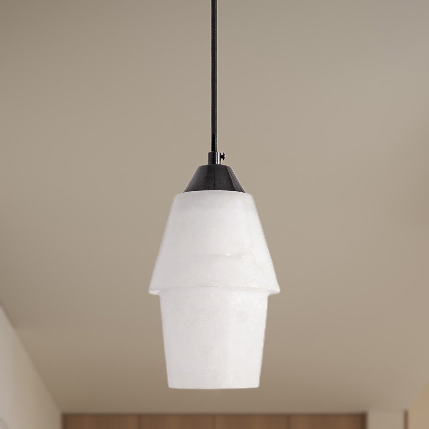 TEN MA DO Contemporary Brass Pendant Lamp