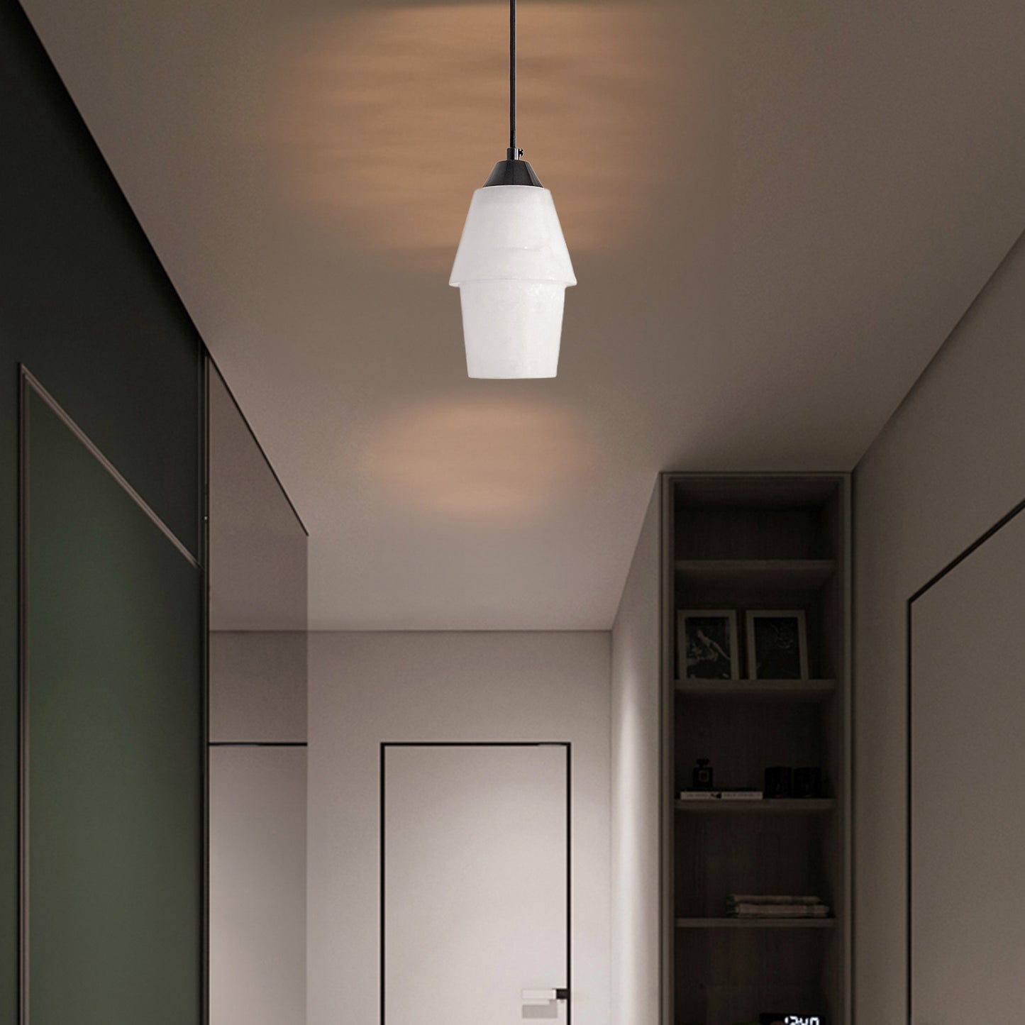 TEN MA DO Contemporary Brass Pendant Lamp