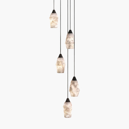 TEN MA DO Contemporary Brass Pendant Lamp