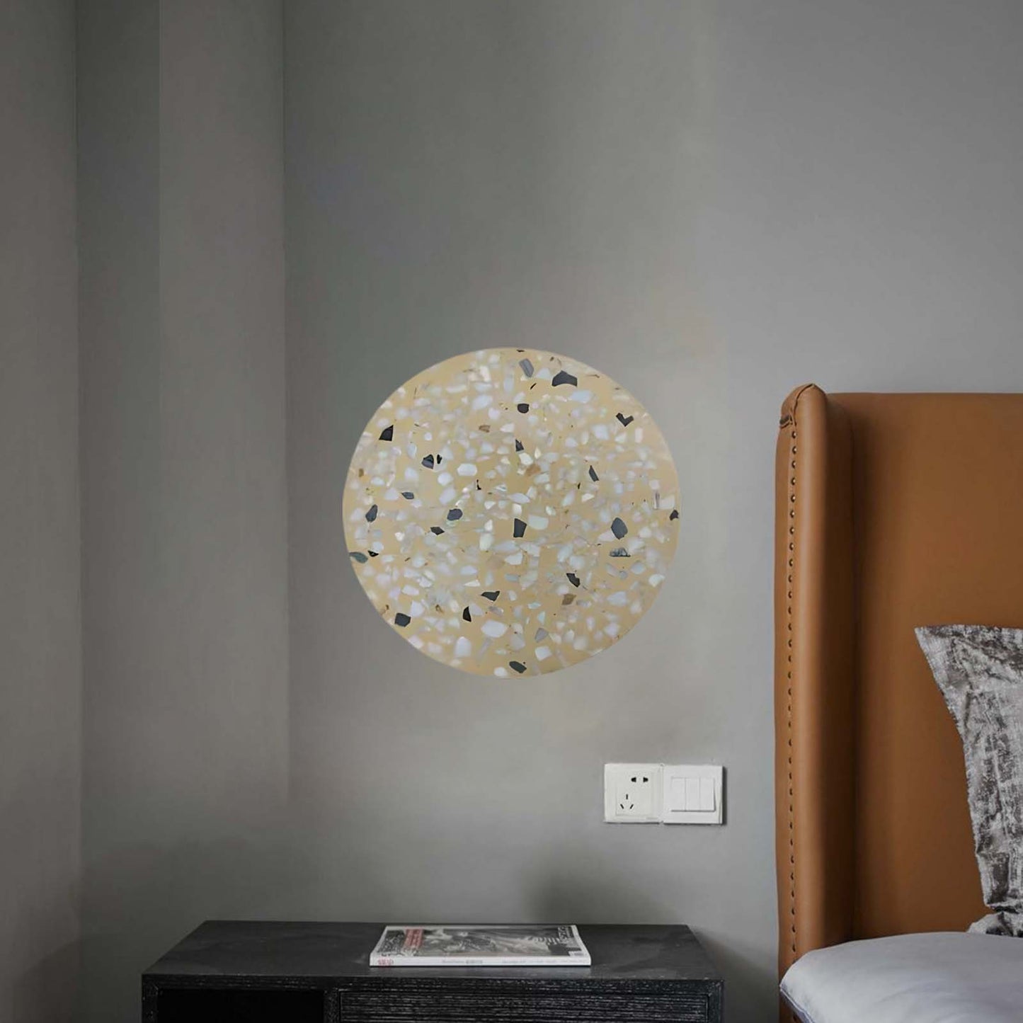 Terrazzo Art Deco Ceramic Wall Lamp